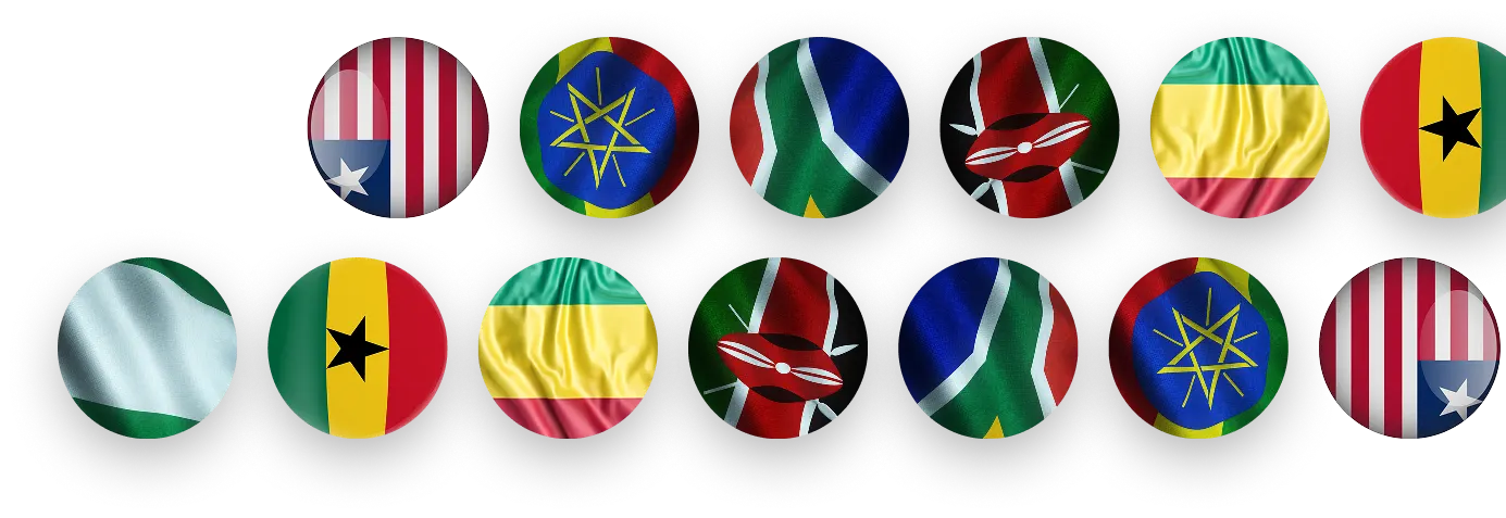 Global markets flags indicator